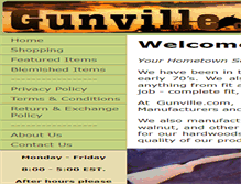 Tablet Screenshot of gunville.com